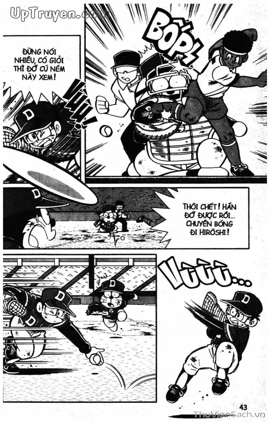 Truyện Tranh Doraemon Bóng Chày trang 3