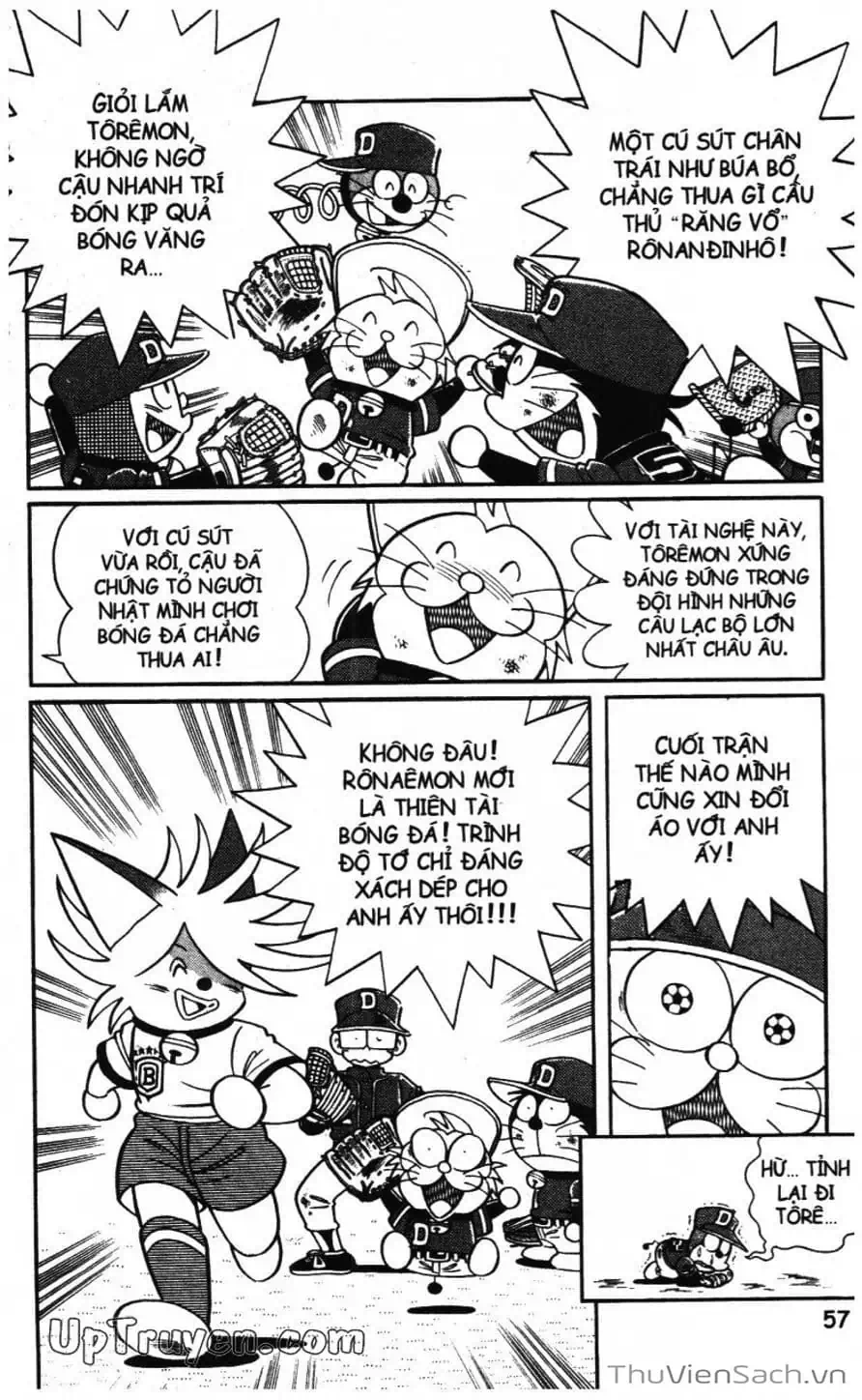 Truyện Tranh Doraemon Bóng Chày trang 3