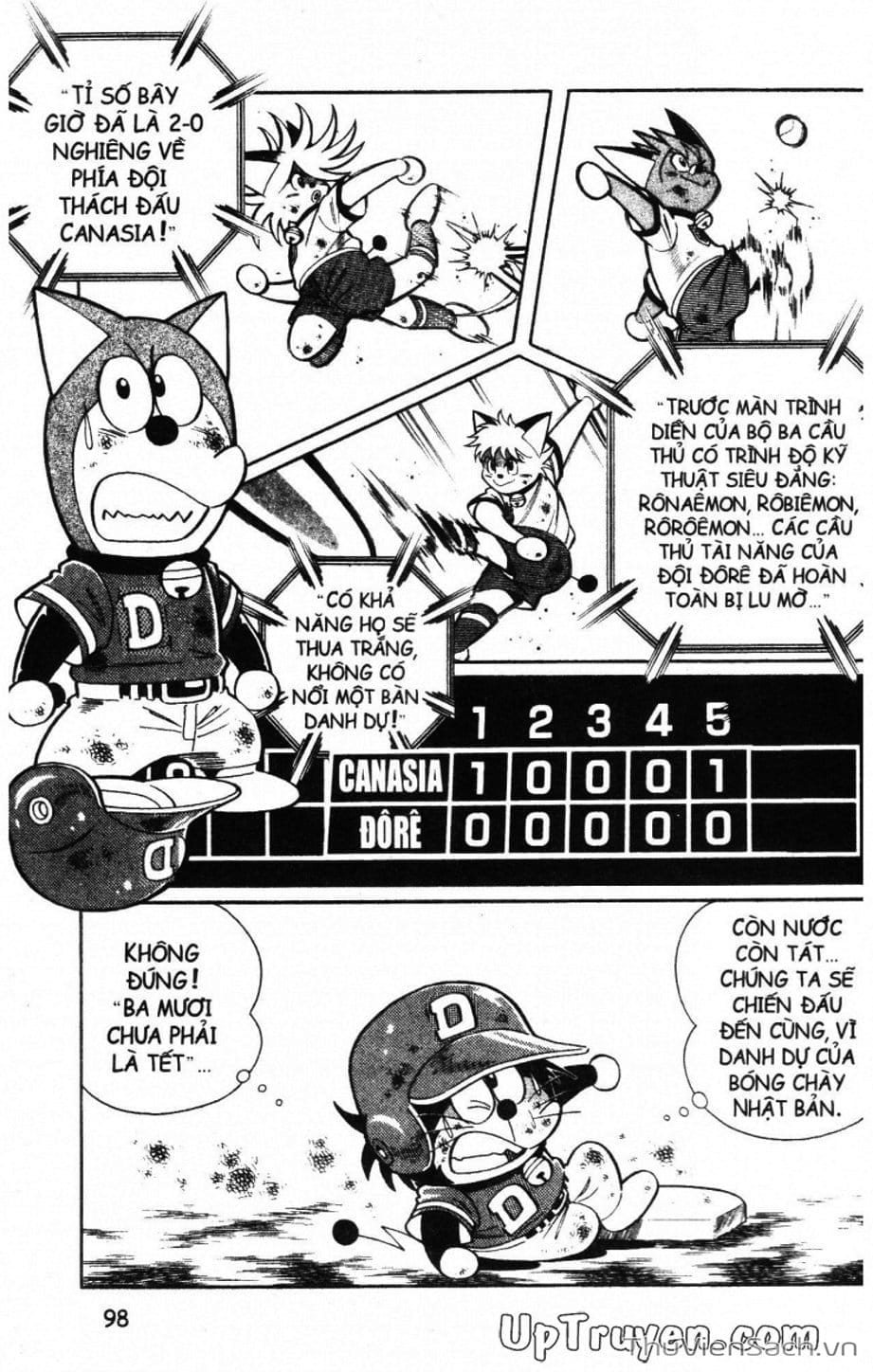 Truyện Tranh Doraemon Bóng Chày trang 3