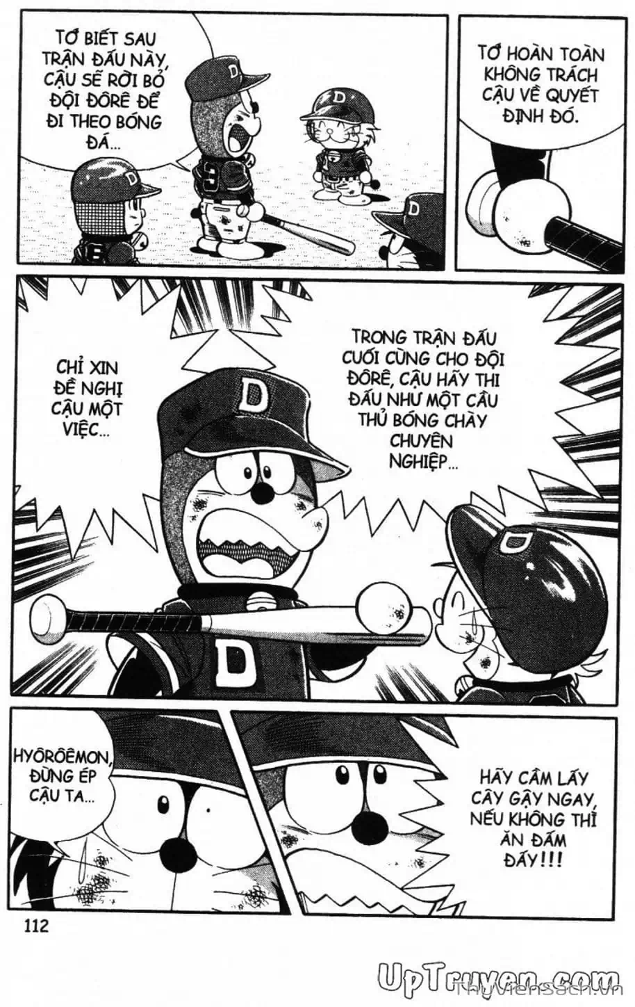 Truyện Tranh Doraemon Bóng Chày trang 3