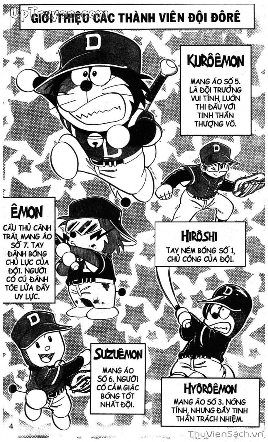 Truyện Tranh Doraemon Bóng Chày trang 3