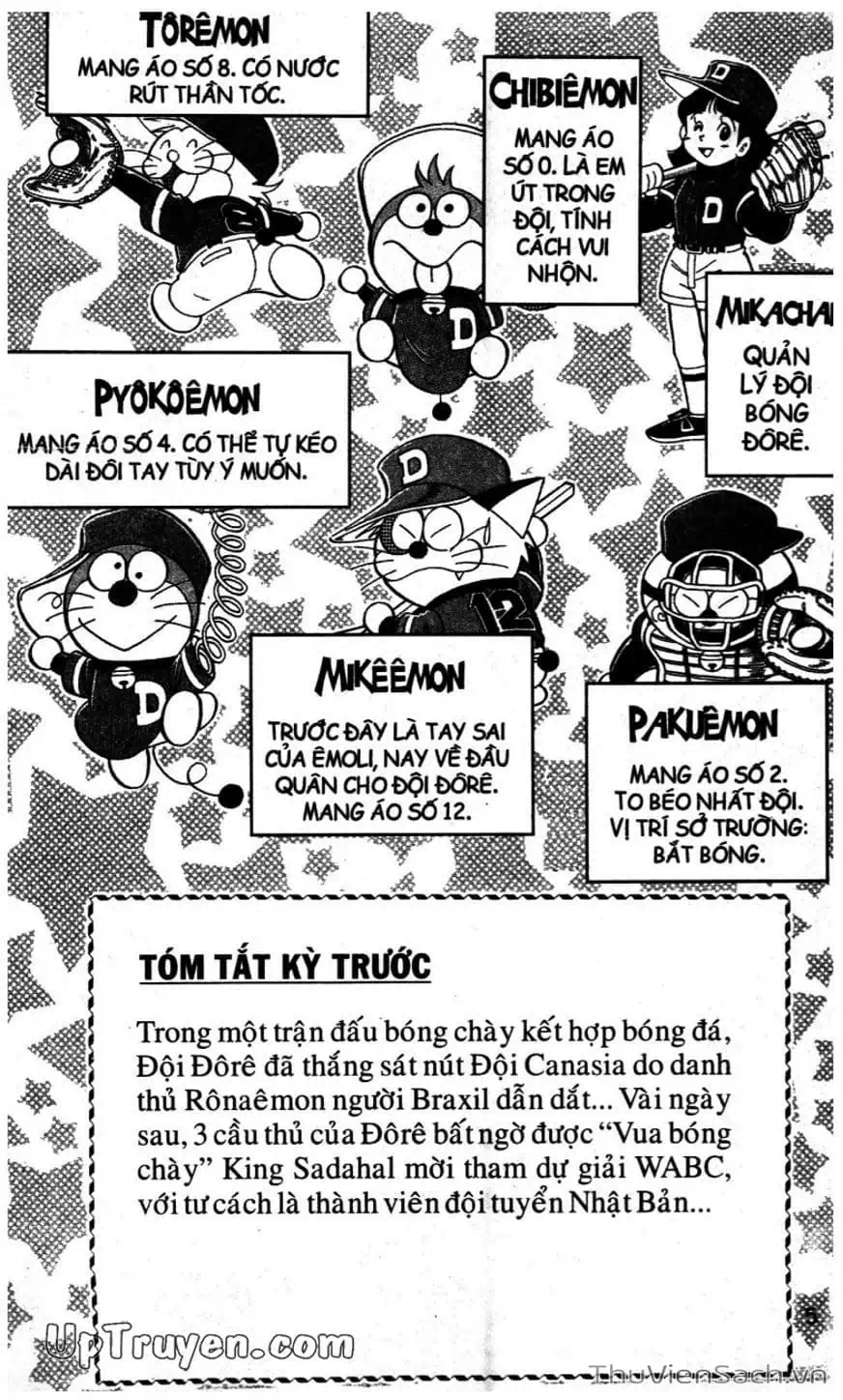 Truyện Tranh Doraemon Bóng Chày trang 3