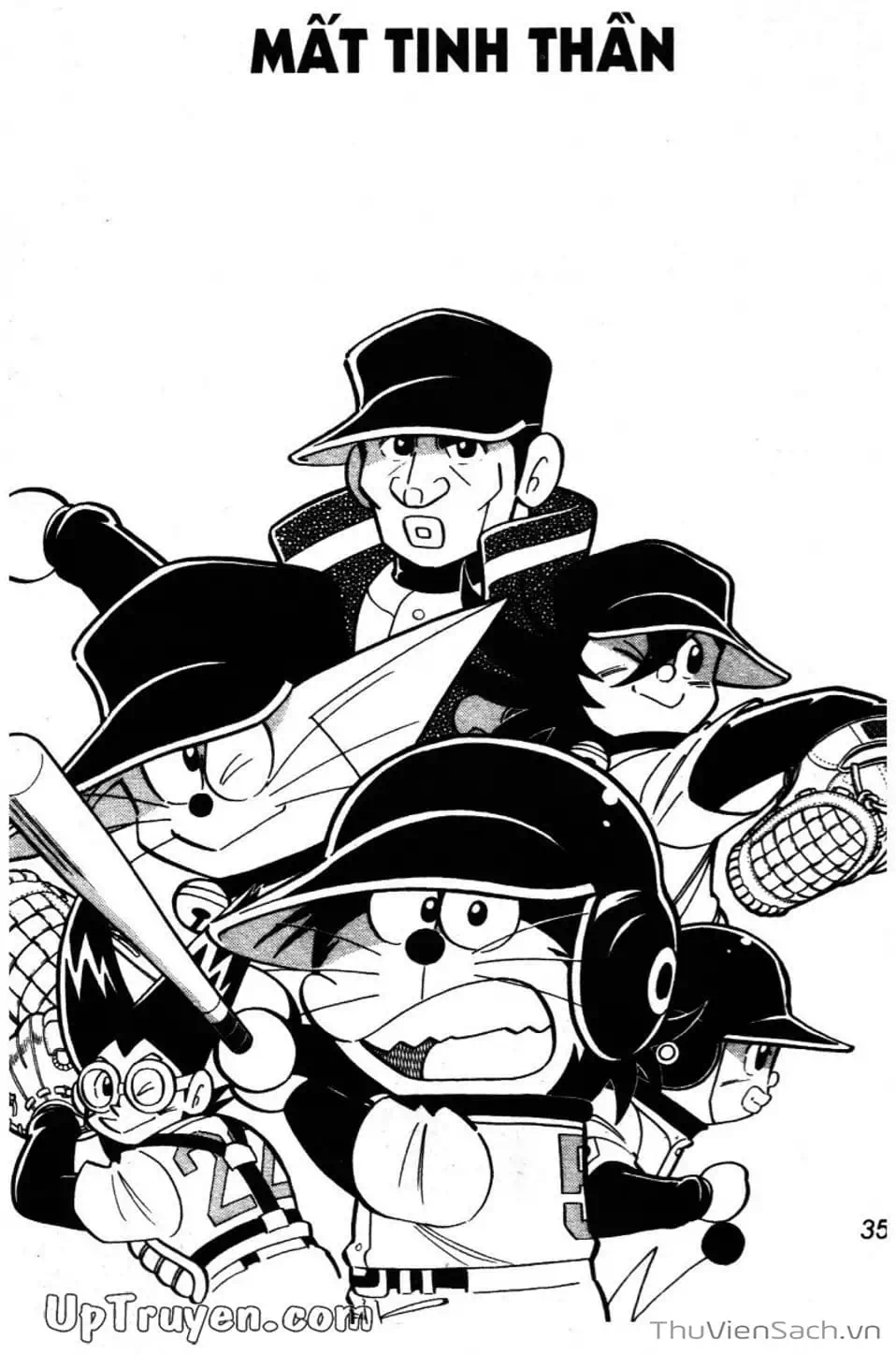 Truyện Tranh Doraemon Bóng Chày trang 3