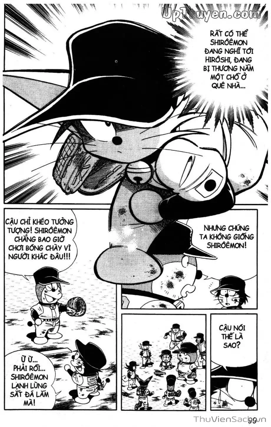 Truyện Tranh Doraemon Bóng Chày trang 3