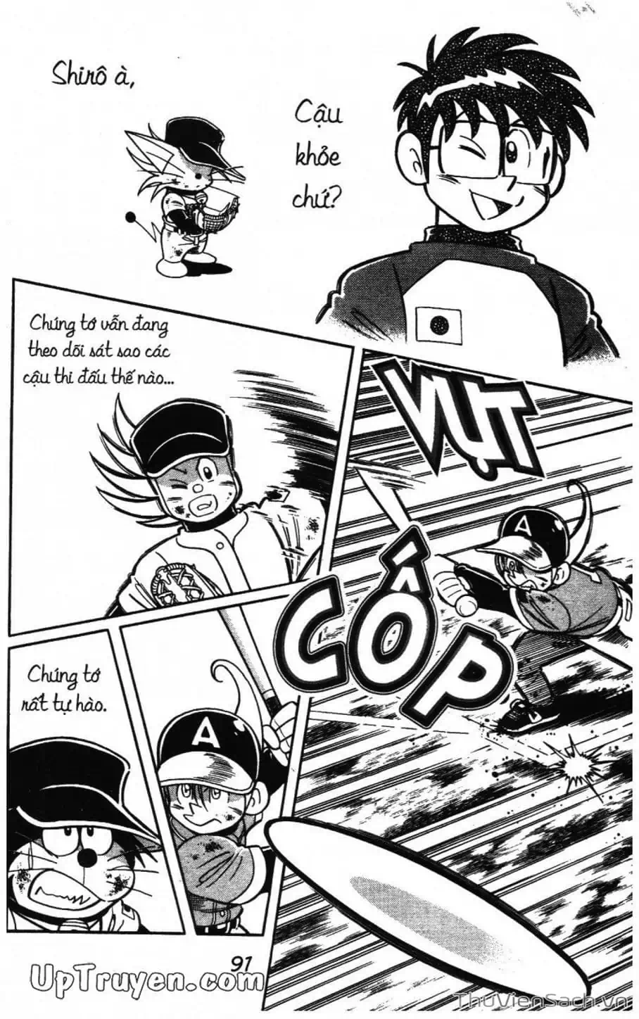 Truyện Tranh Doraemon Bóng Chày trang 3