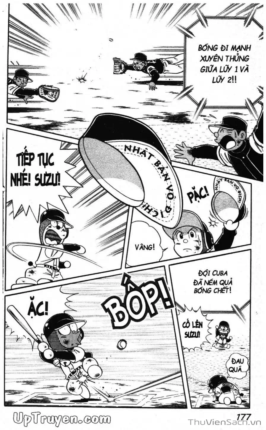 Truyện Tranh Doraemon Bóng Chày trang 3