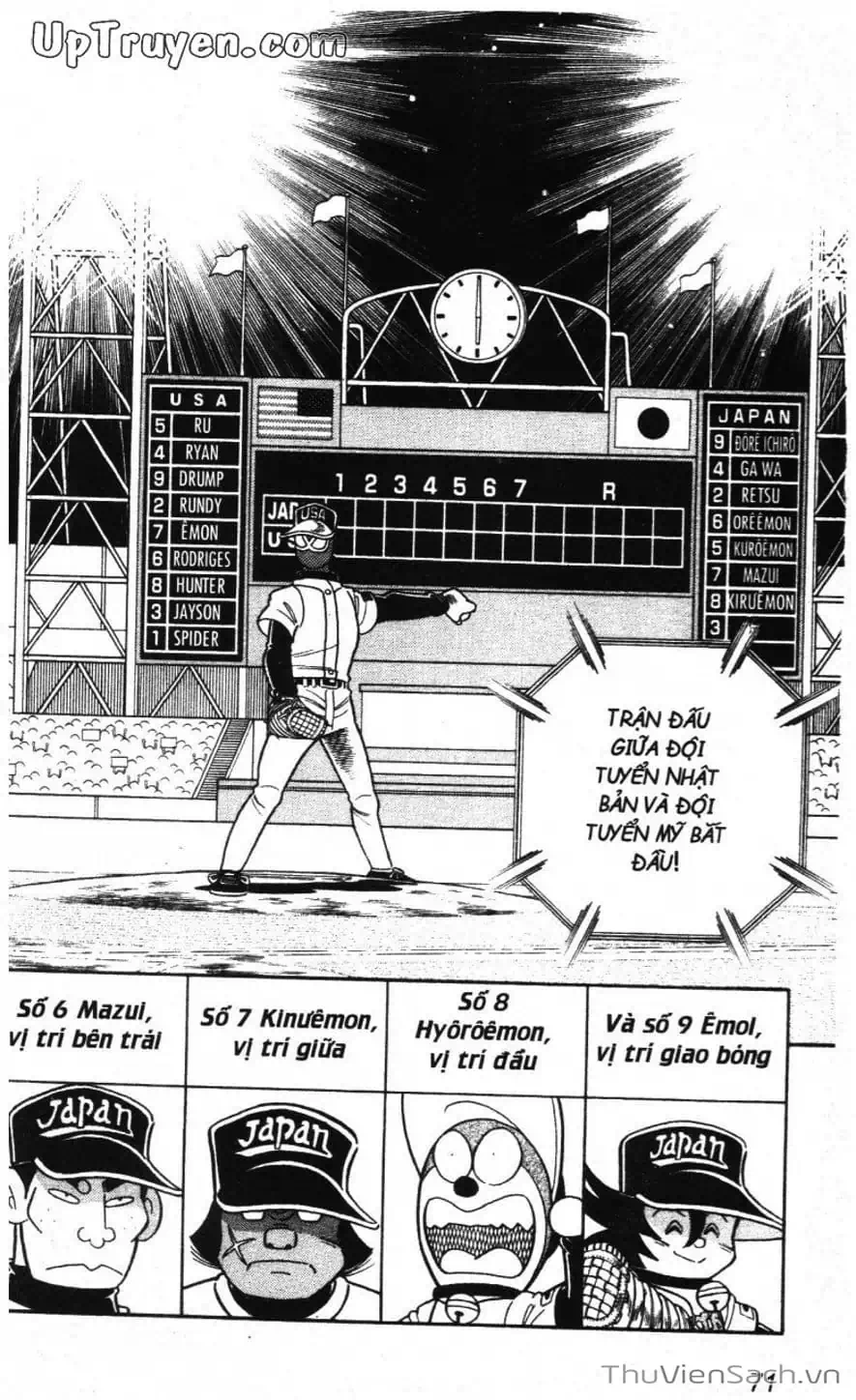 Truyện Tranh Doraemon Bóng Chày trang 3