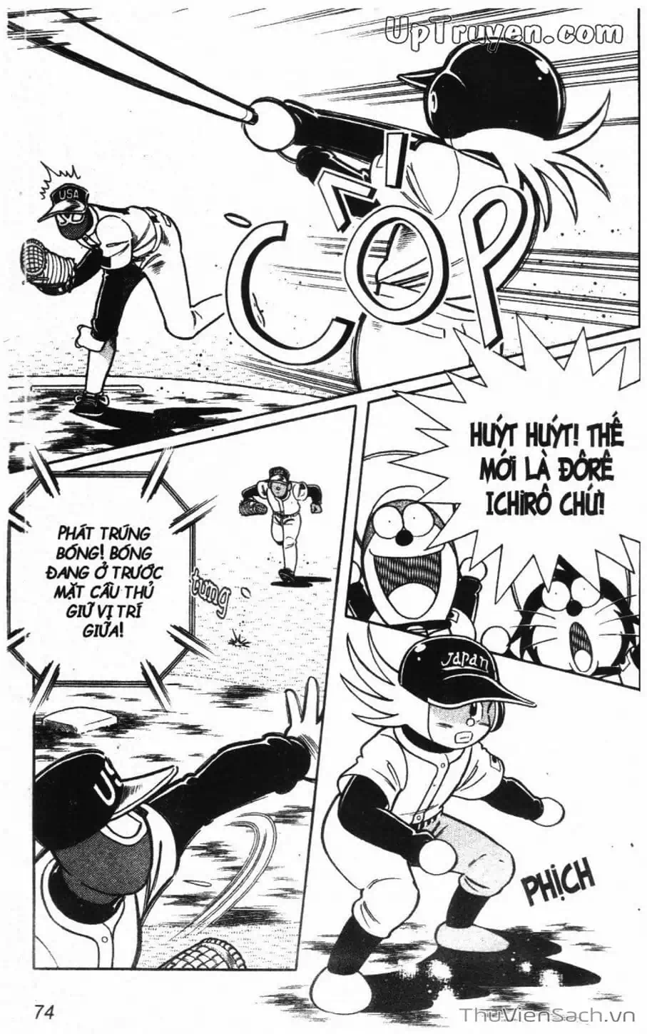 Truyện Tranh Doraemon Bóng Chày trang 3