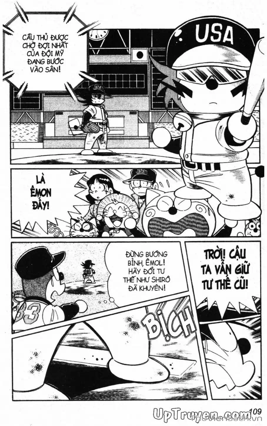 Truyện Tranh Doraemon Bóng Chày trang 3
