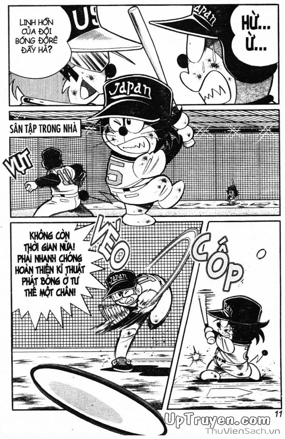 Truyện Tranh Doraemon Bóng Chày trang 3