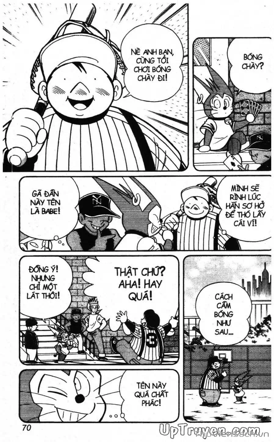 Truyện Tranh Doraemon Bóng Chày trang 3