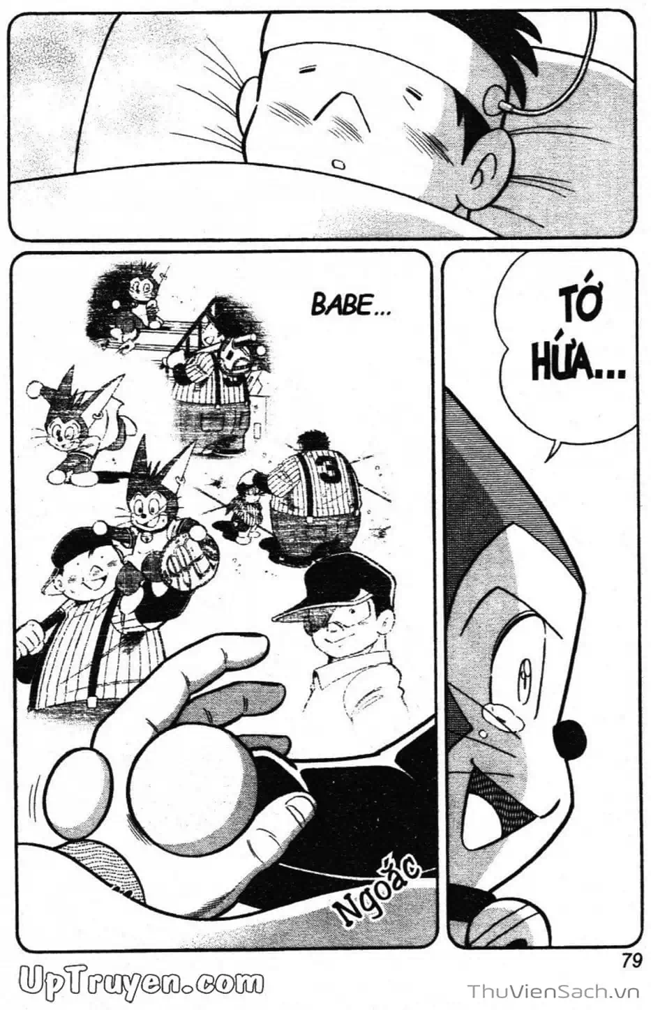 Truyện Tranh Doraemon Bóng Chày trang 3