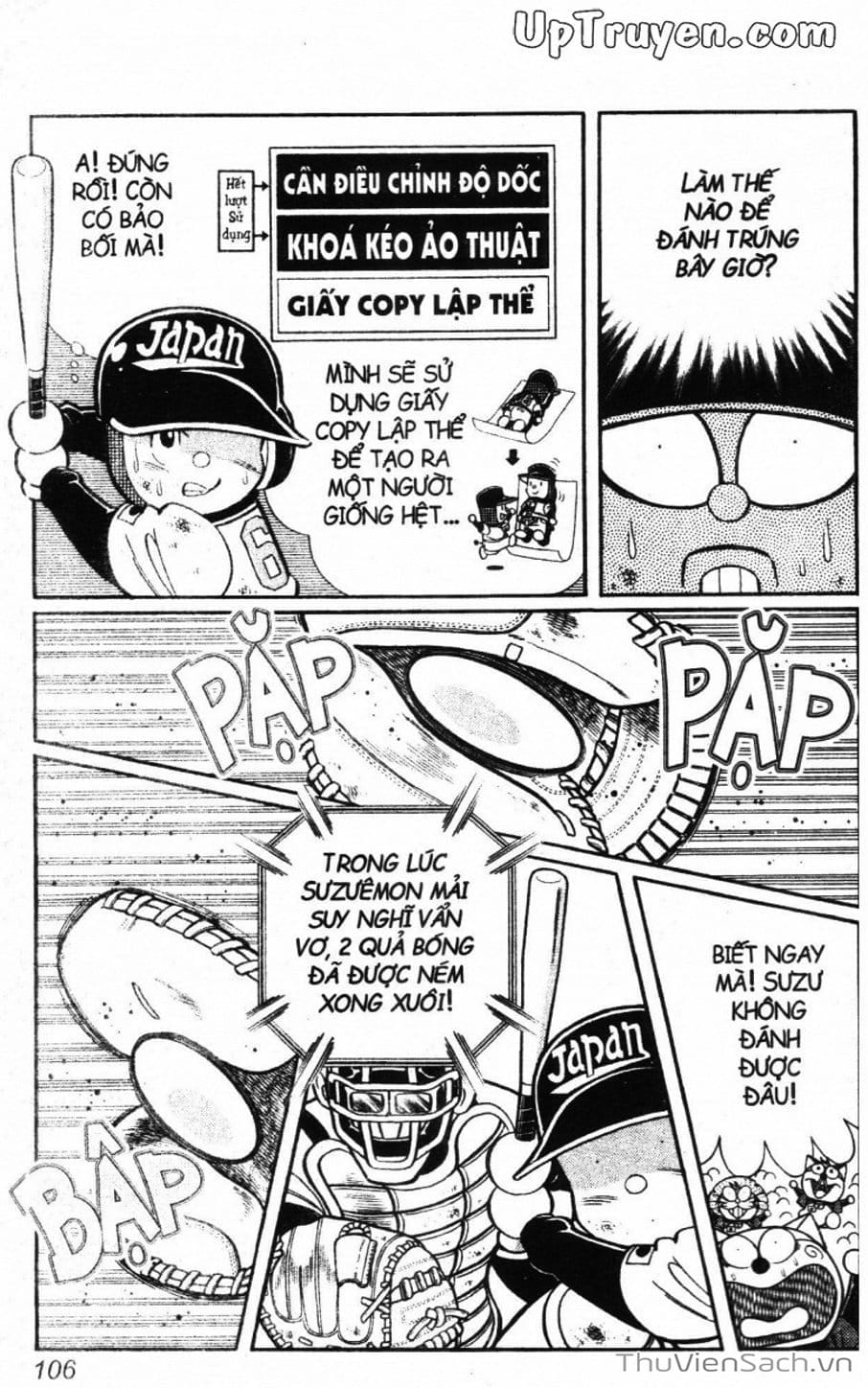 Truyện Tranh Doraemon Bóng Chày trang 3