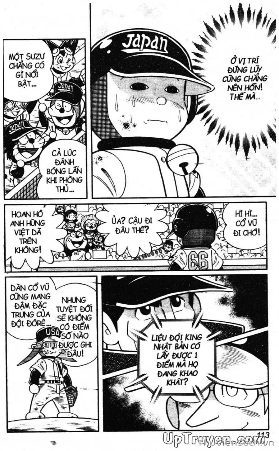 Truyện Tranh Doraemon Bóng Chày trang 3