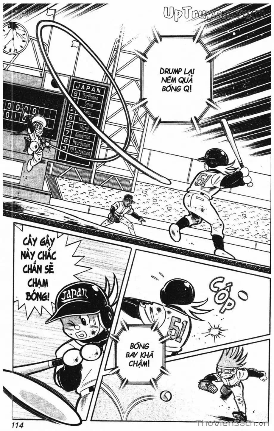 Truyện Tranh Doraemon Bóng Chày trang 3