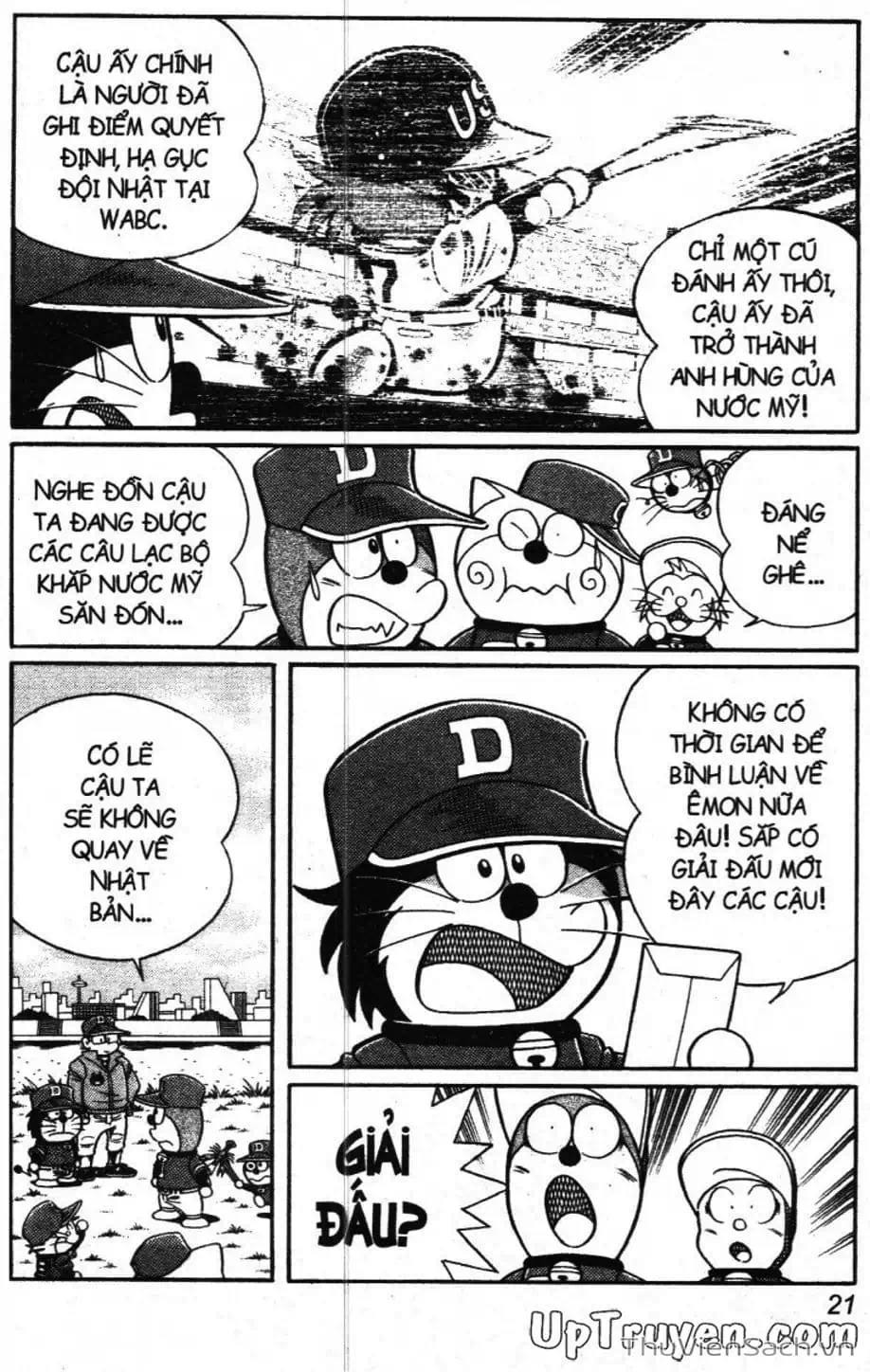 Truyện Tranh Doraemon Bóng Chày trang 3