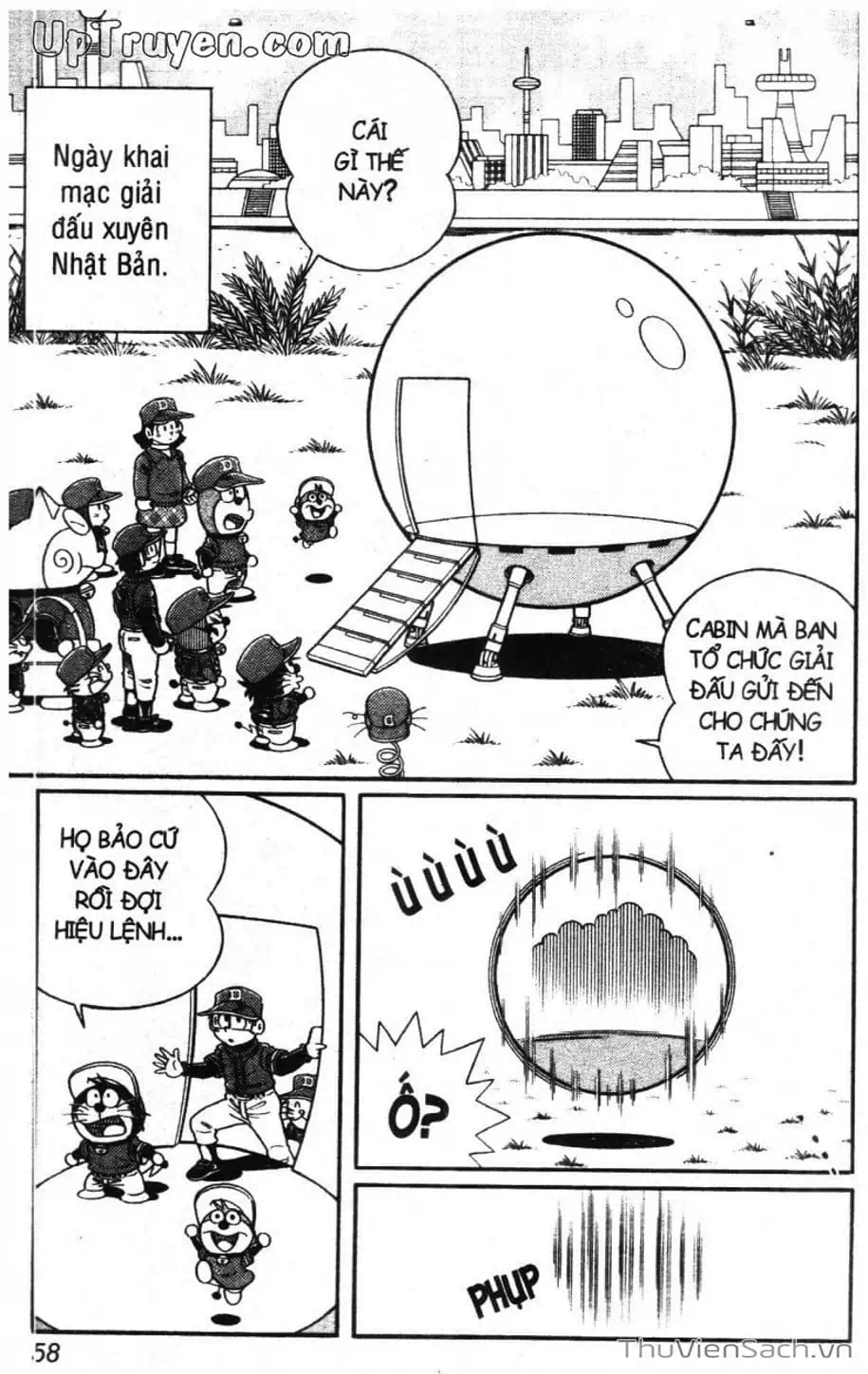 Truyện Tranh Doraemon Bóng Chày trang 3