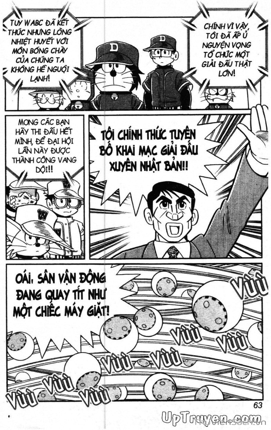 Truyện Tranh Doraemon Bóng Chày trang 3