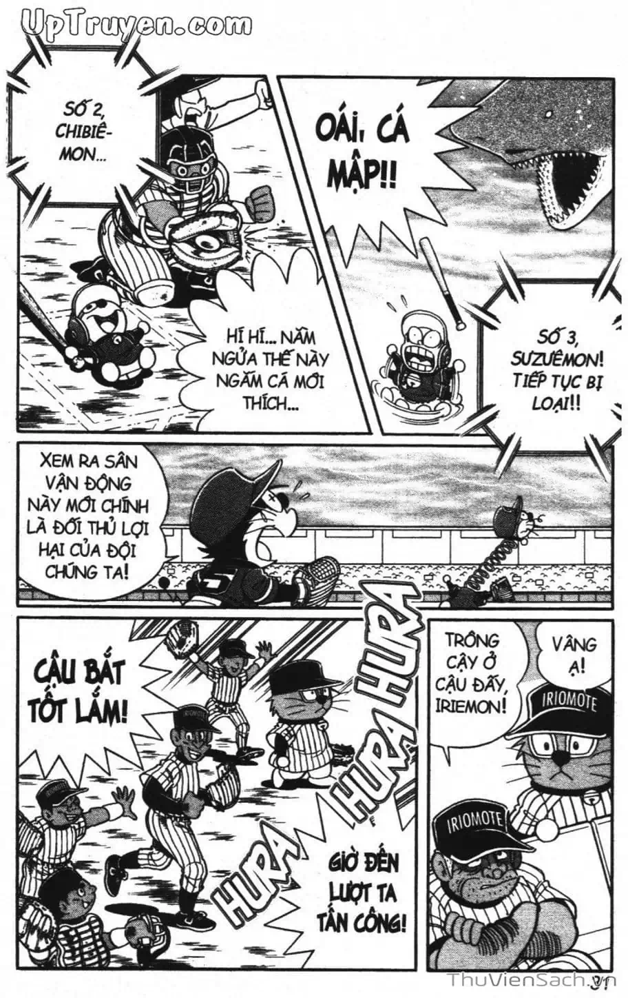 Truyện Tranh Doraemon Bóng Chày trang 3