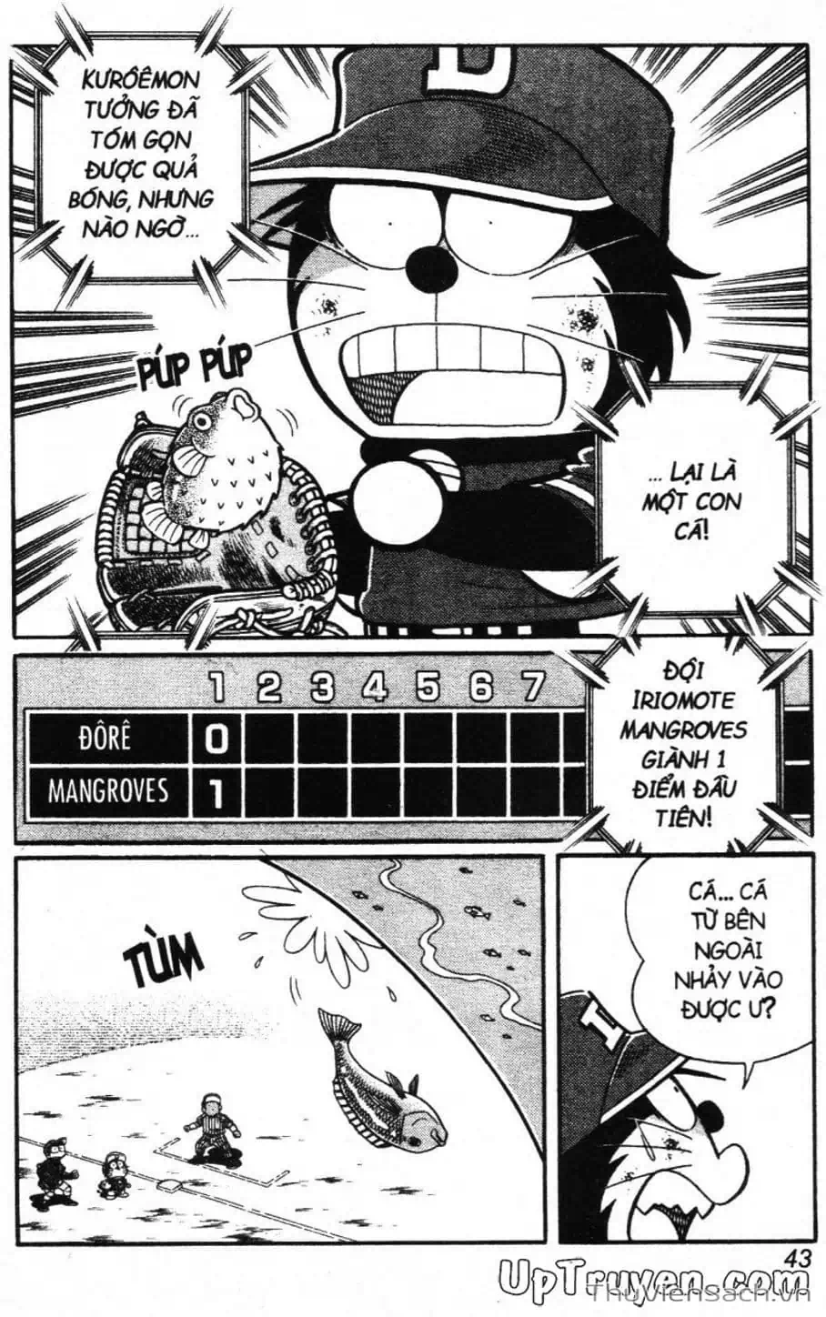 Truyện Tranh Doraemon Bóng Chày trang 3