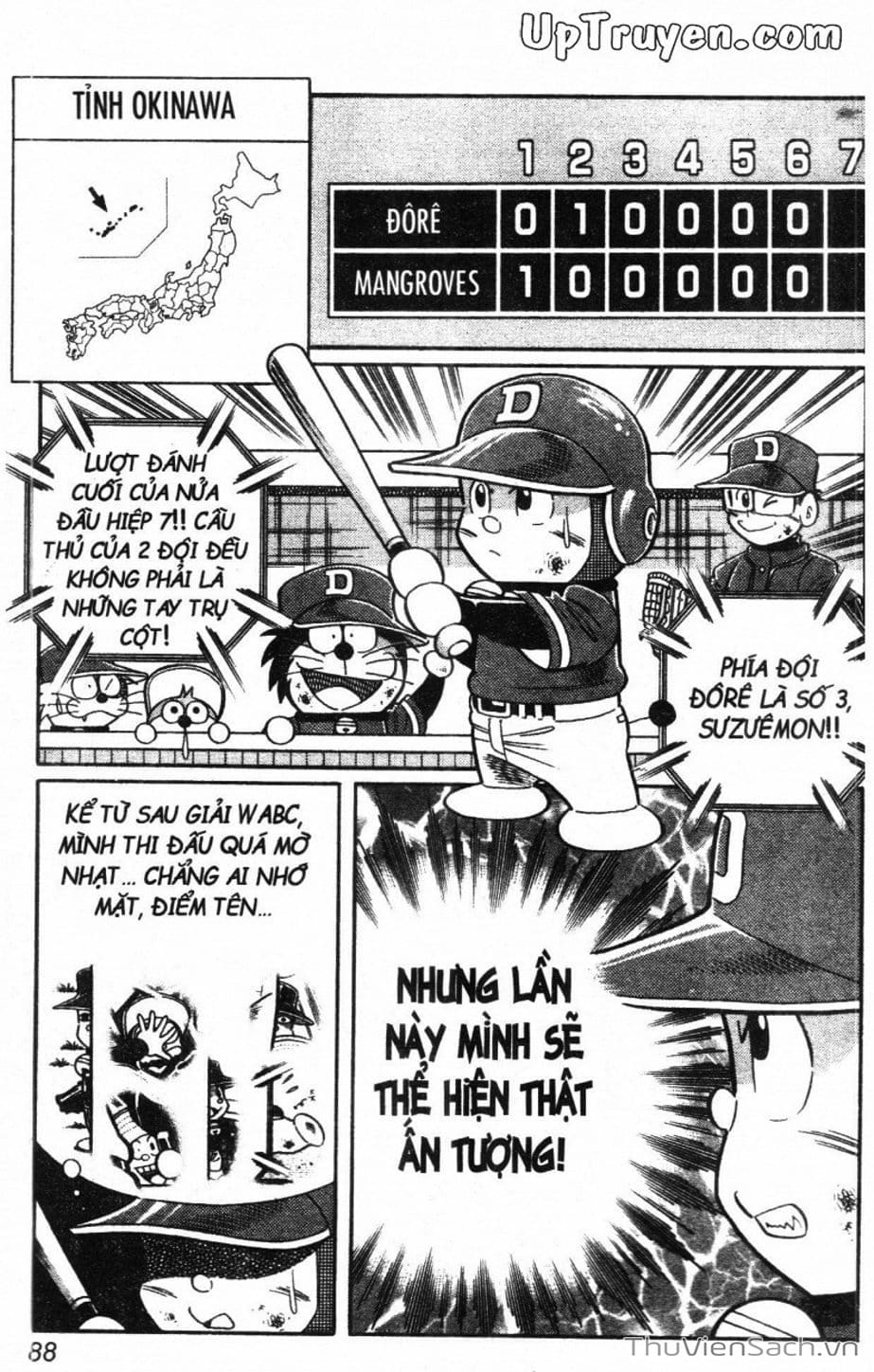 Truyện Tranh Doraemon Bóng Chày trang 3