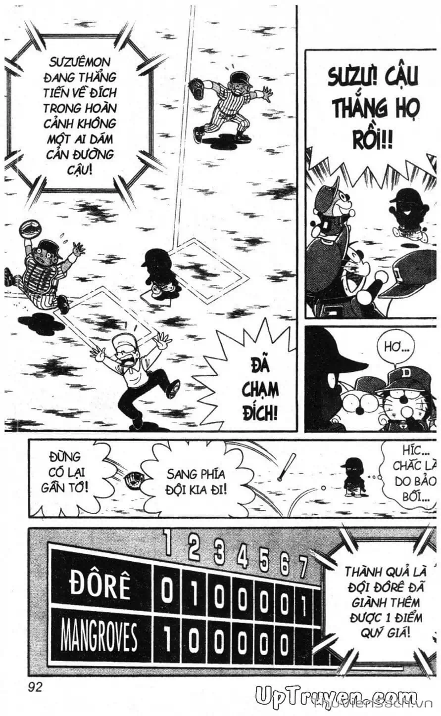 Truyện Tranh Doraemon Bóng Chày trang 3