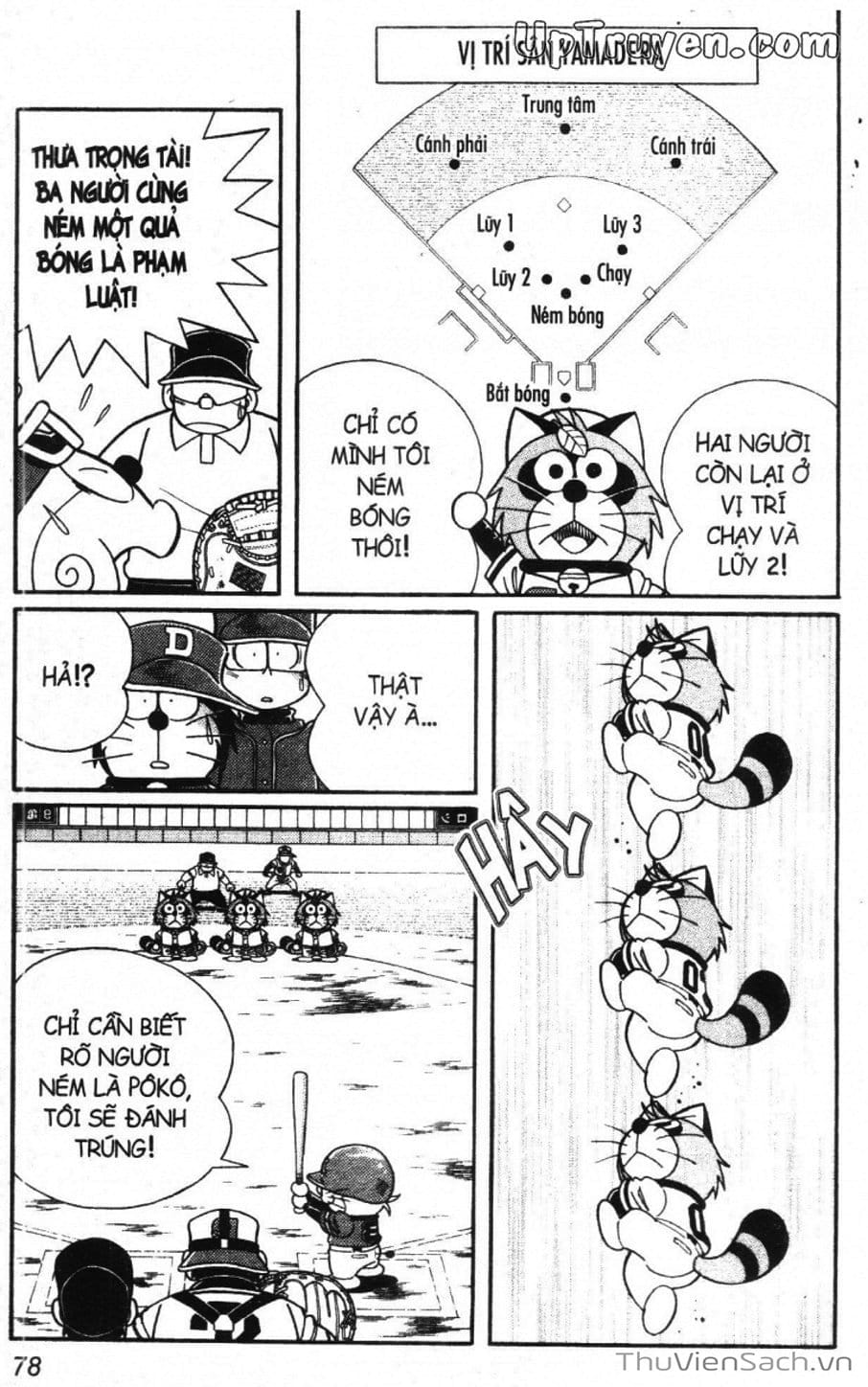 Truyện Tranh Doraemon Bóng Chày trang 3