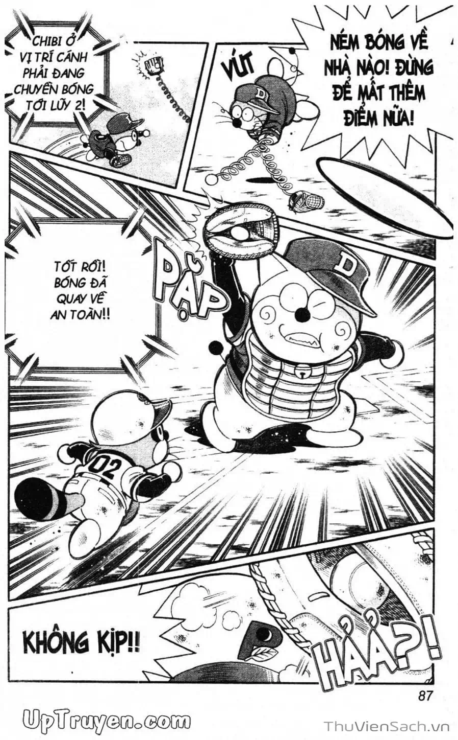 Truyện Tranh Doraemon Bóng Chày trang 3