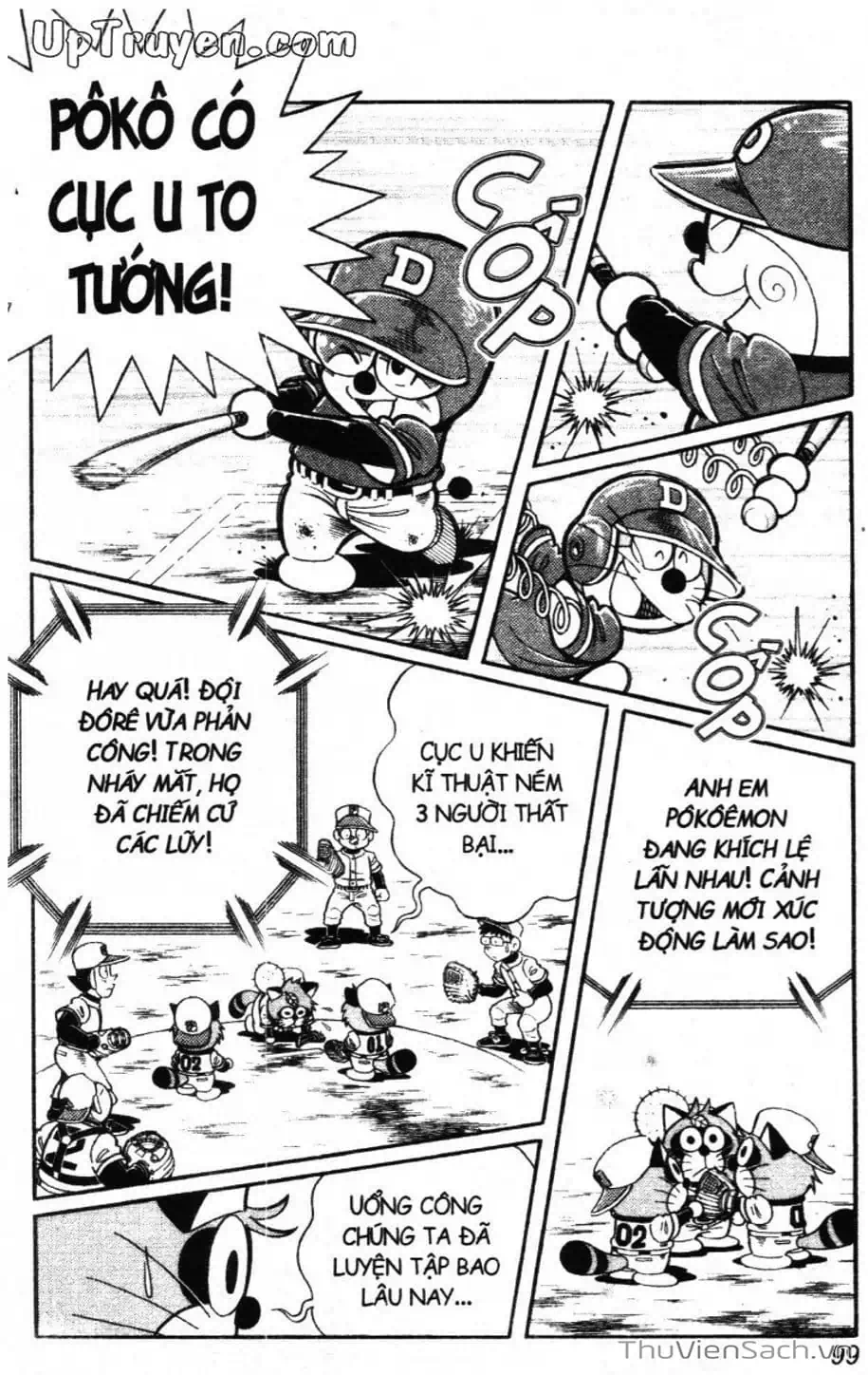 Truyện Tranh Doraemon Bóng Chày trang 3