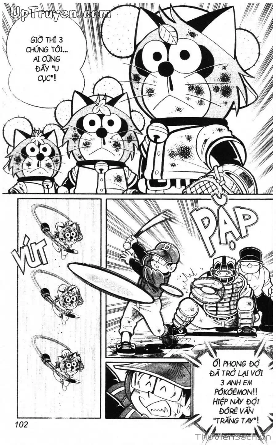 Truyện Tranh Doraemon Bóng Chày trang 3