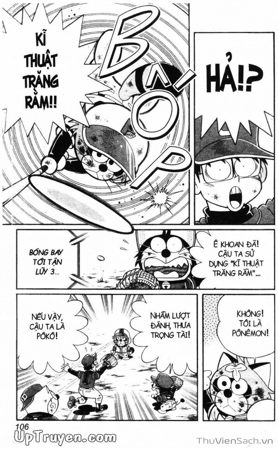 Truyện Tranh Doraemon Bóng Chày trang 3