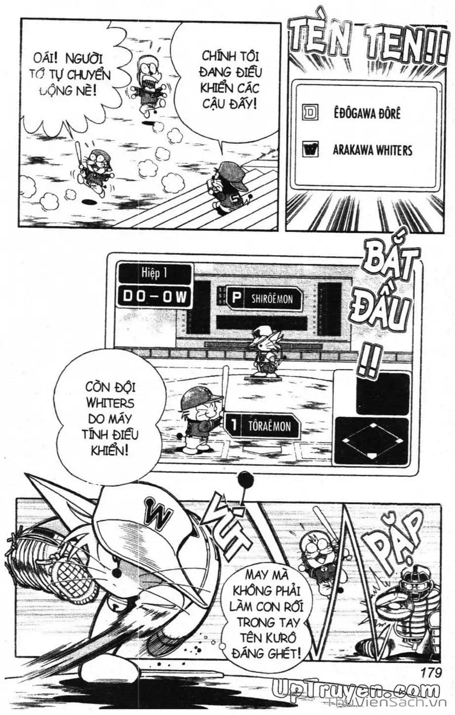 Truyện Tranh Doraemon Bóng Chày trang 3