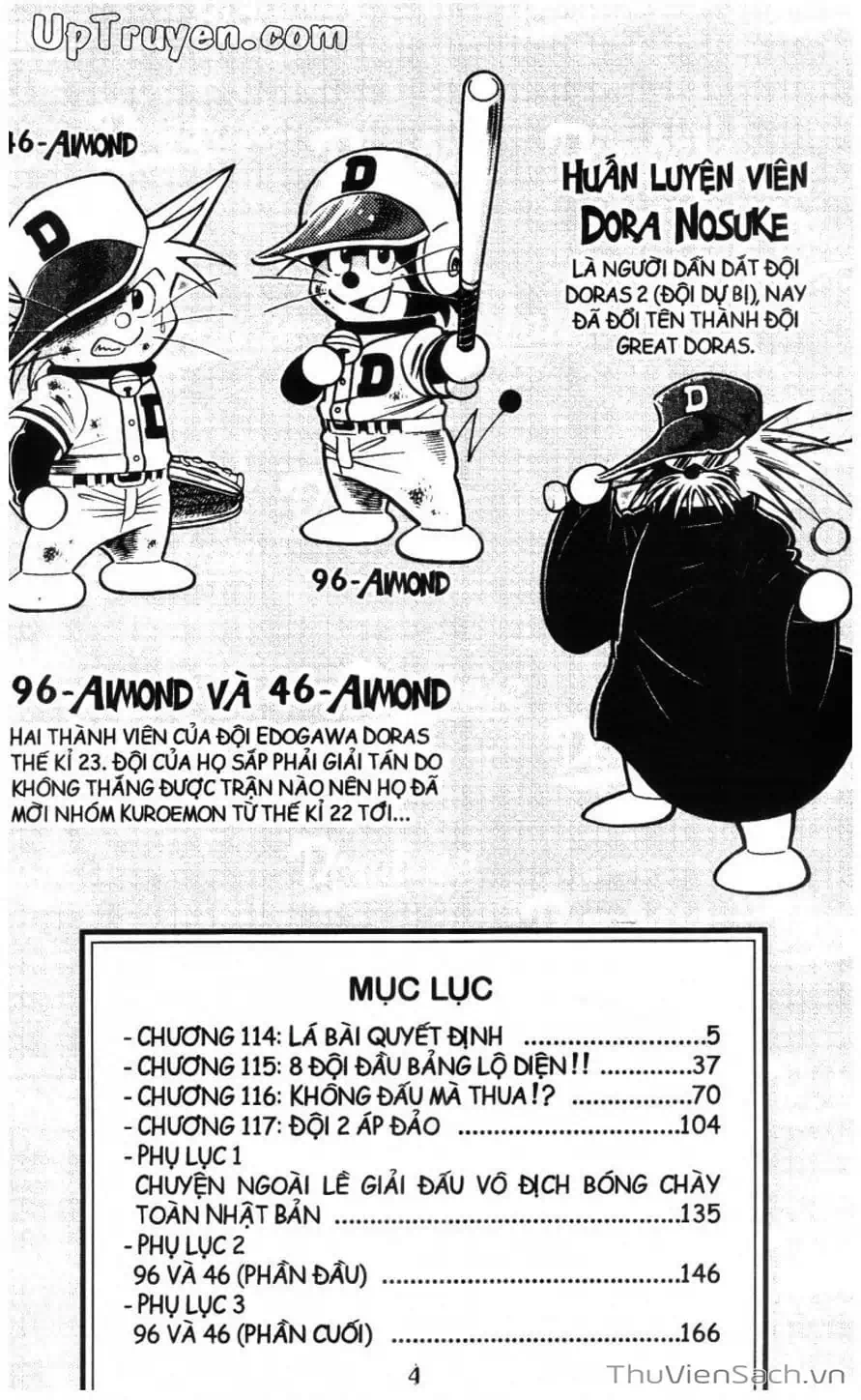 Truyện Tranh Doraemon Bóng Chày trang 3