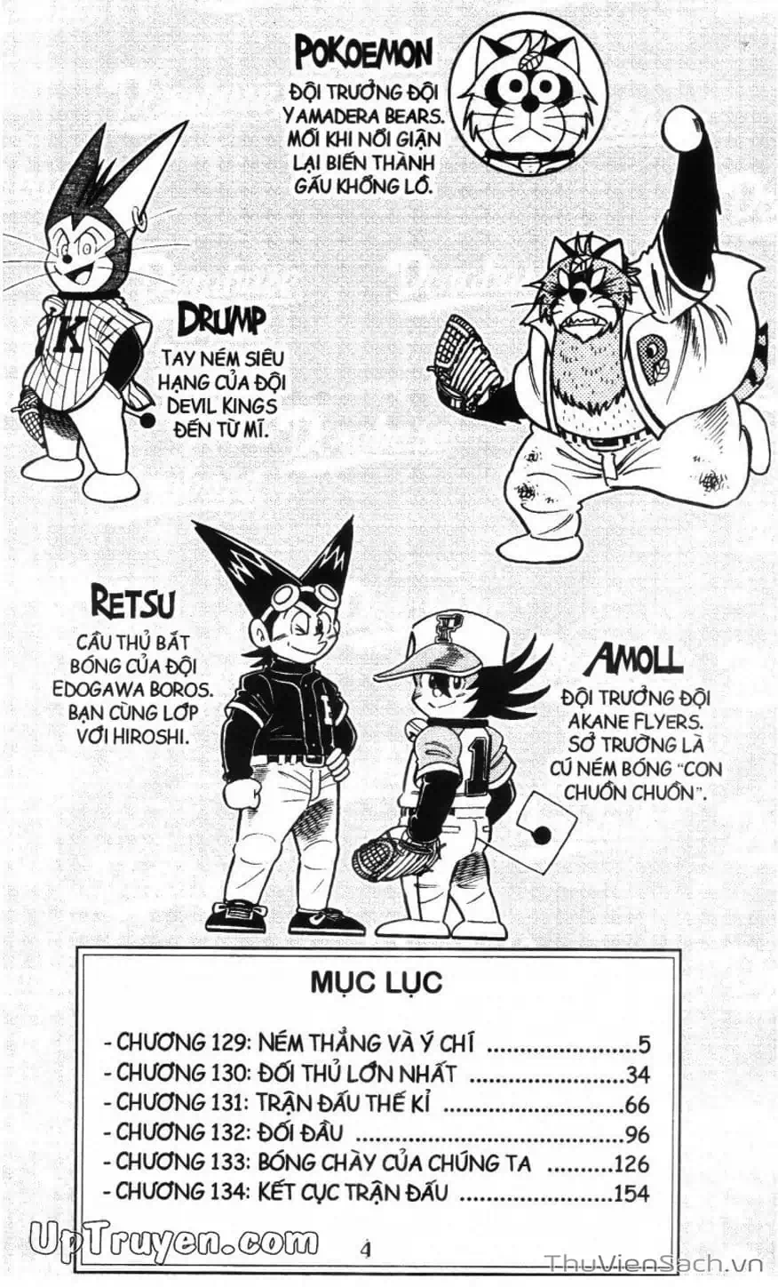 Truyện Tranh Doraemon Bóng Chày trang 3