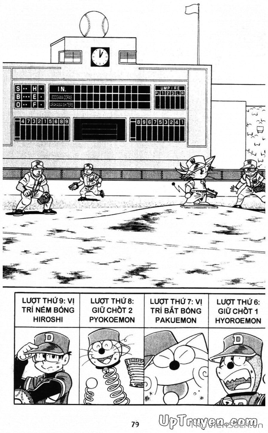 Truyện Tranh Doraemon Bóng Chày trang 3