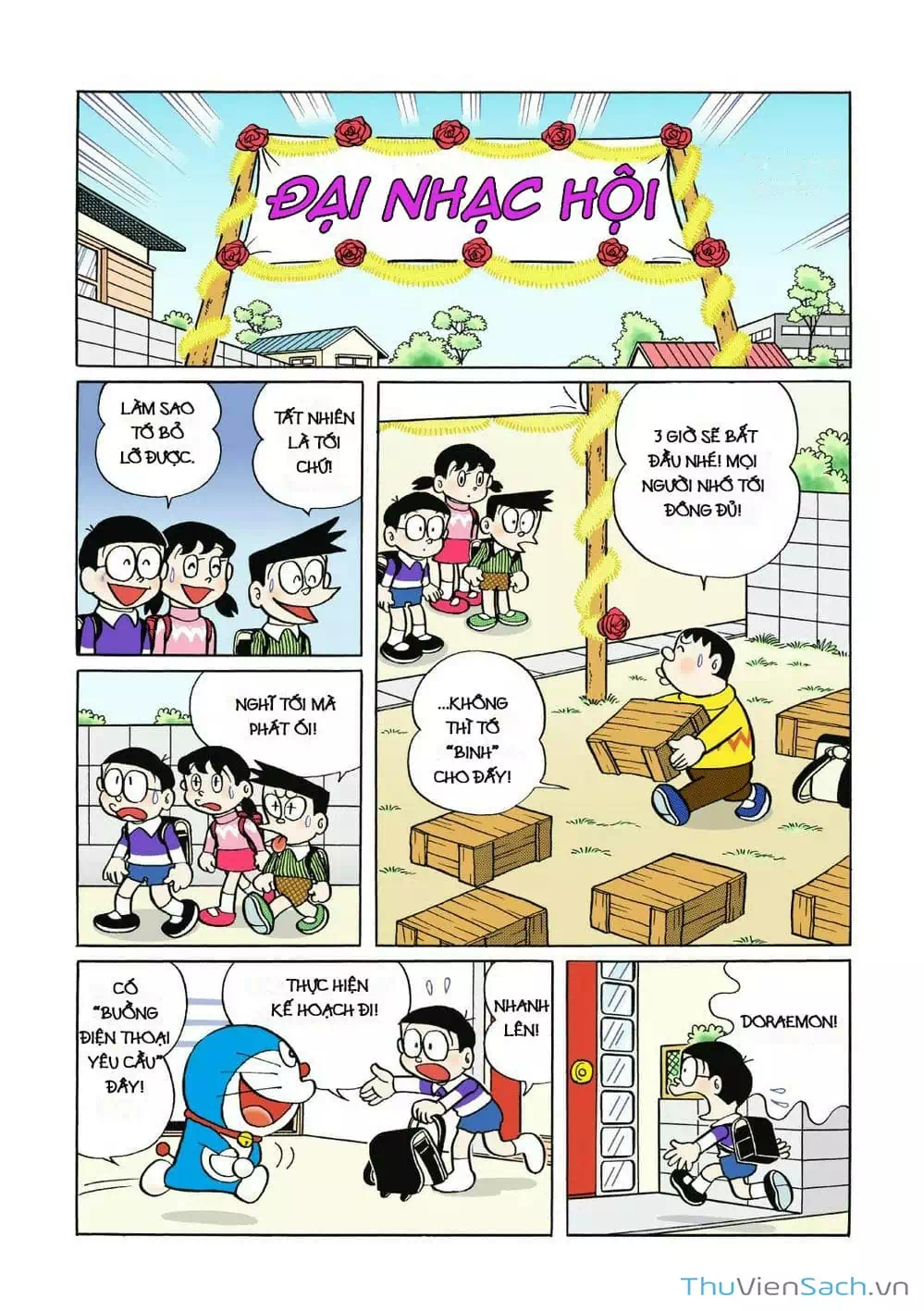 Truyện Tranh Doraemon Đại Tuyển Tập trang 5
