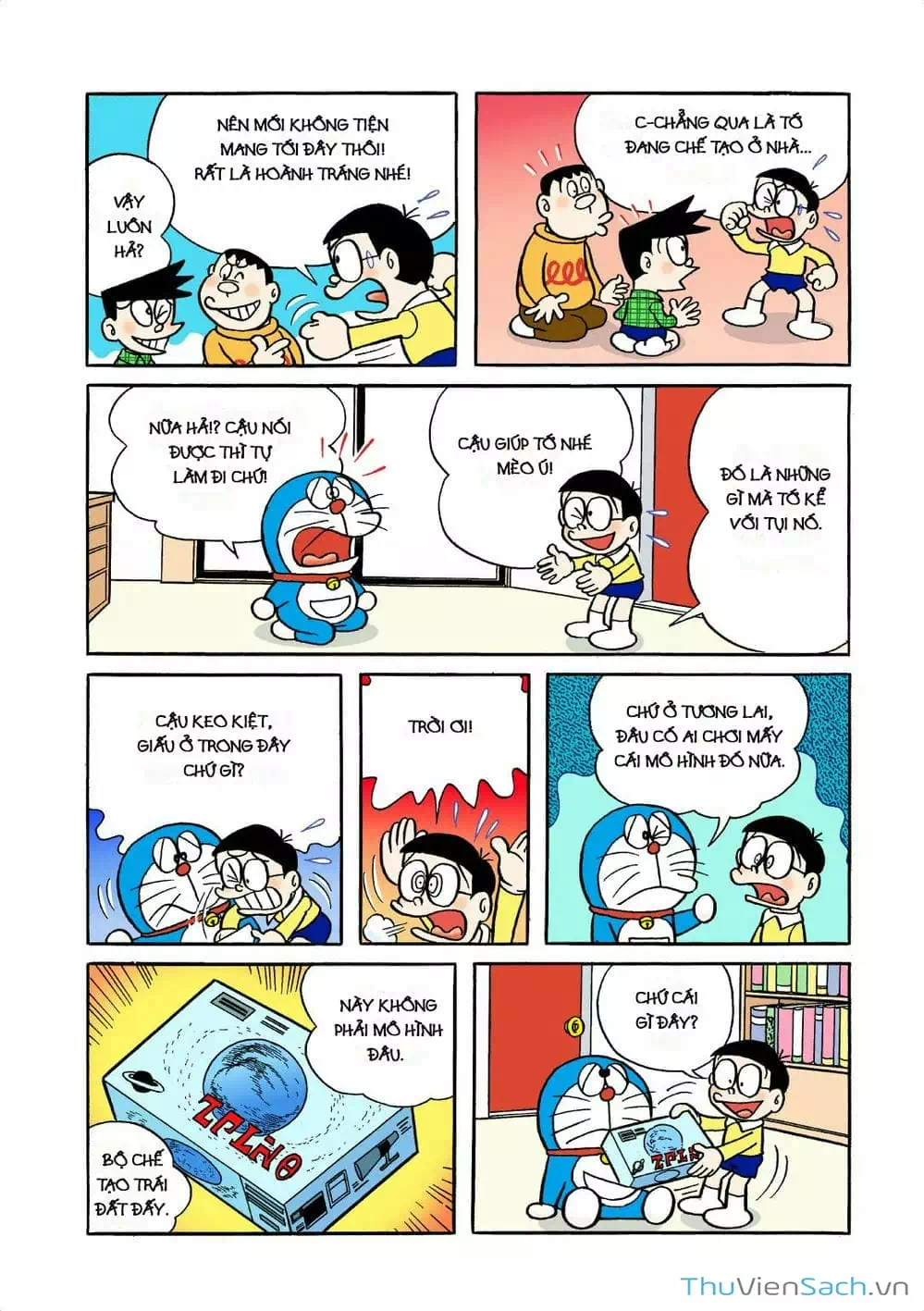 Truyện Tranh Doraemon Đại Tuyển Tập trang 5