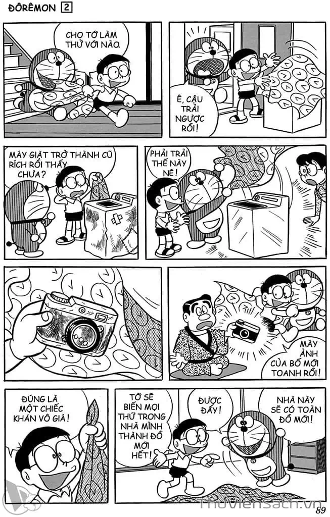 Truyện Tranh Doraemon: Truyện Ngắn Tuyển Tập trang 4