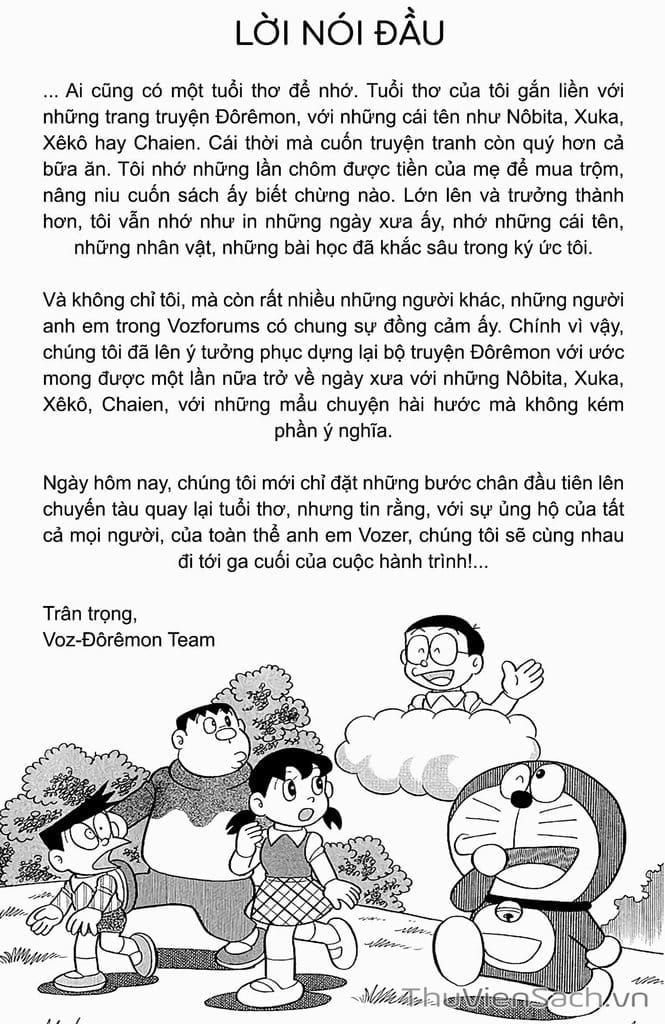 Truyện Tranh Doraemon: Truyện Ngắn Tuyển Tập trang 4