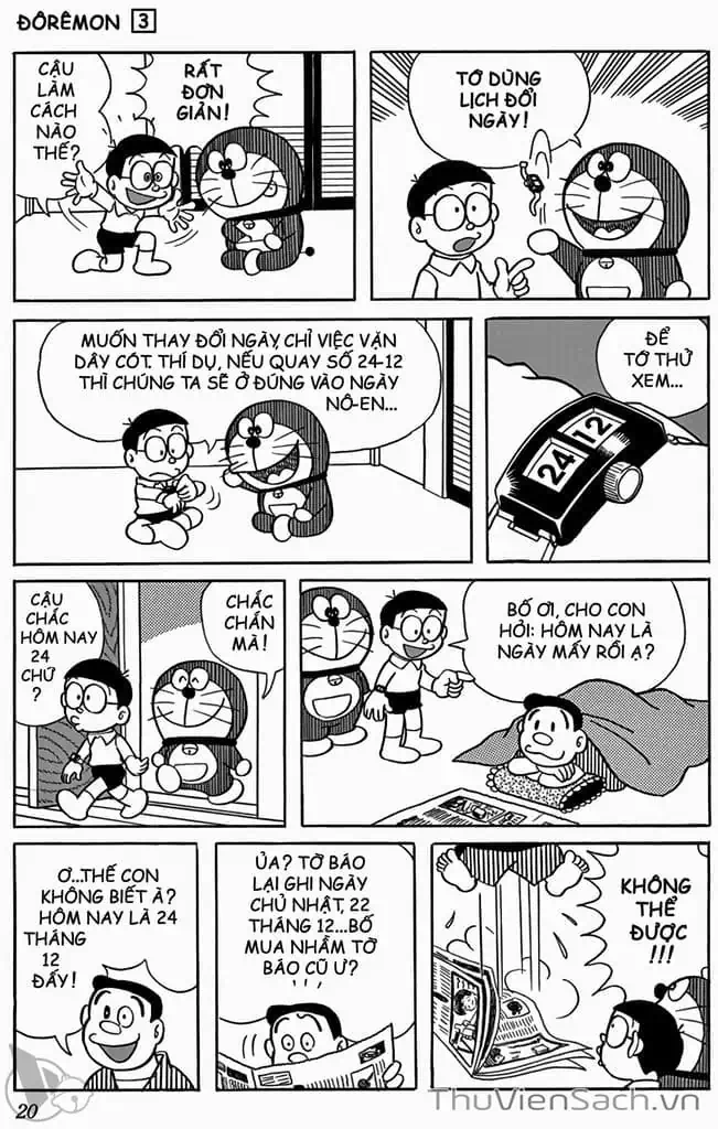 Truyện Tranh Doraemon: Truyện Ngắn Tuyển Tập trang 4