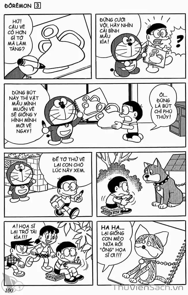Truyện Tranh Doraemon: Truyện Ngắn Tuyển Tập trang 4
