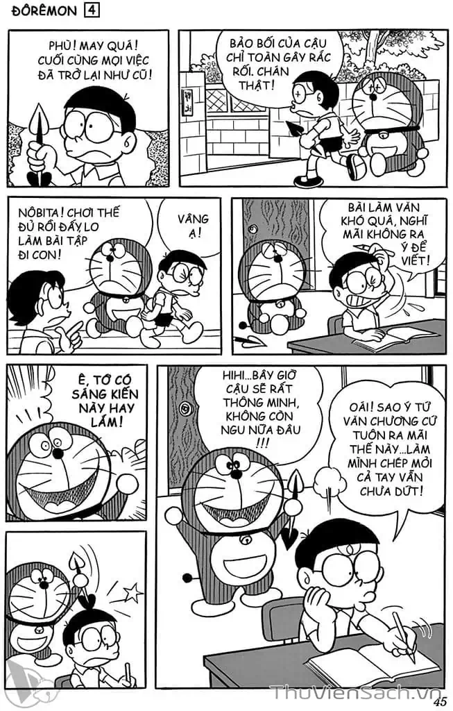 Truyện Tranh Doraemon: Truyện Ngắn Tuyển Tập trang 4