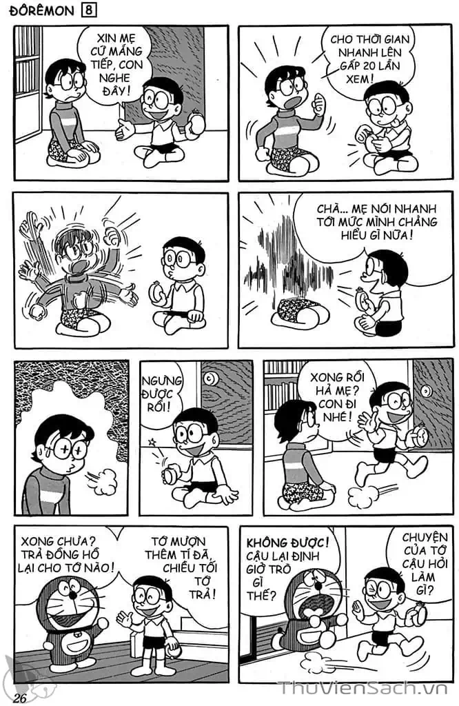 Truyện Tranh Doraemon: Truyện Ngắn Tuyển Tập trang 4