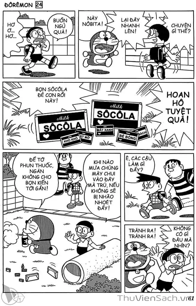 Truyện Tranh Doraemon: Truyện Ngắn Tuyển Tập trang 4