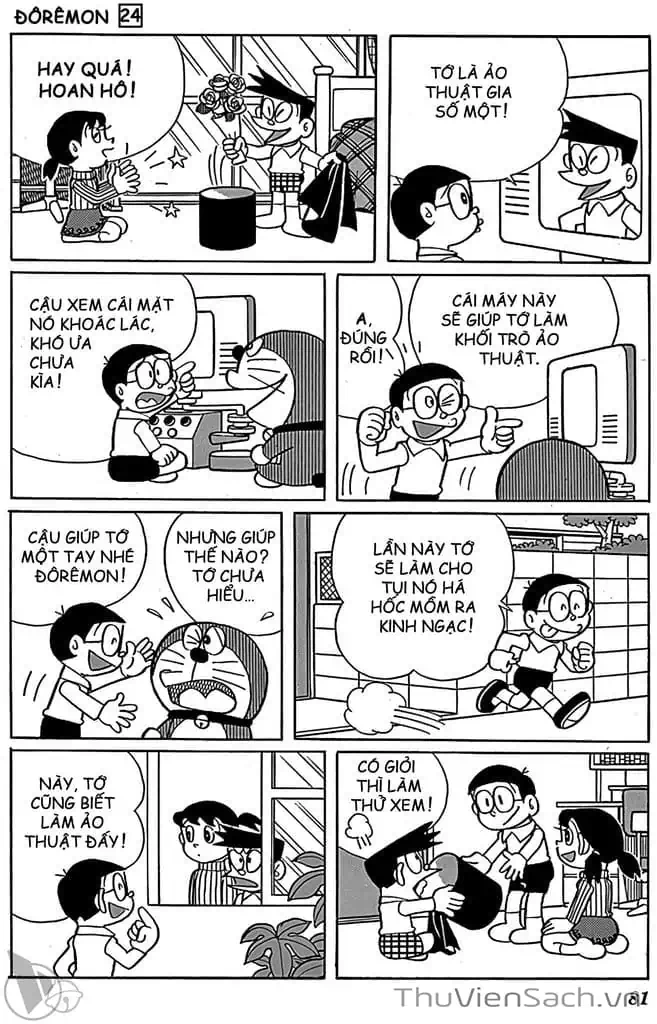 Truyện Tranh Doraemon: Truyện Ngắn Tuyển Tập trang 4