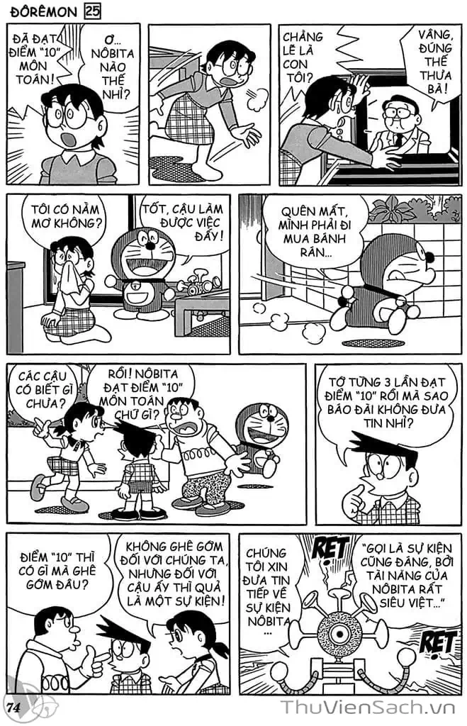Truyện Tranh Doraemon: Truyện Ngắn Tuyển Tập trang 4