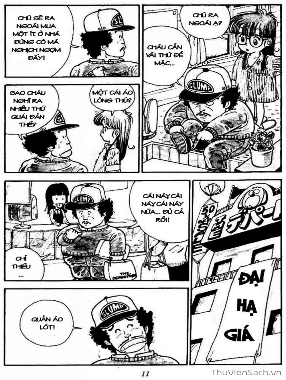 Truyện Tranh Tiến Sĩ Slump - Dr. Slump trang 4