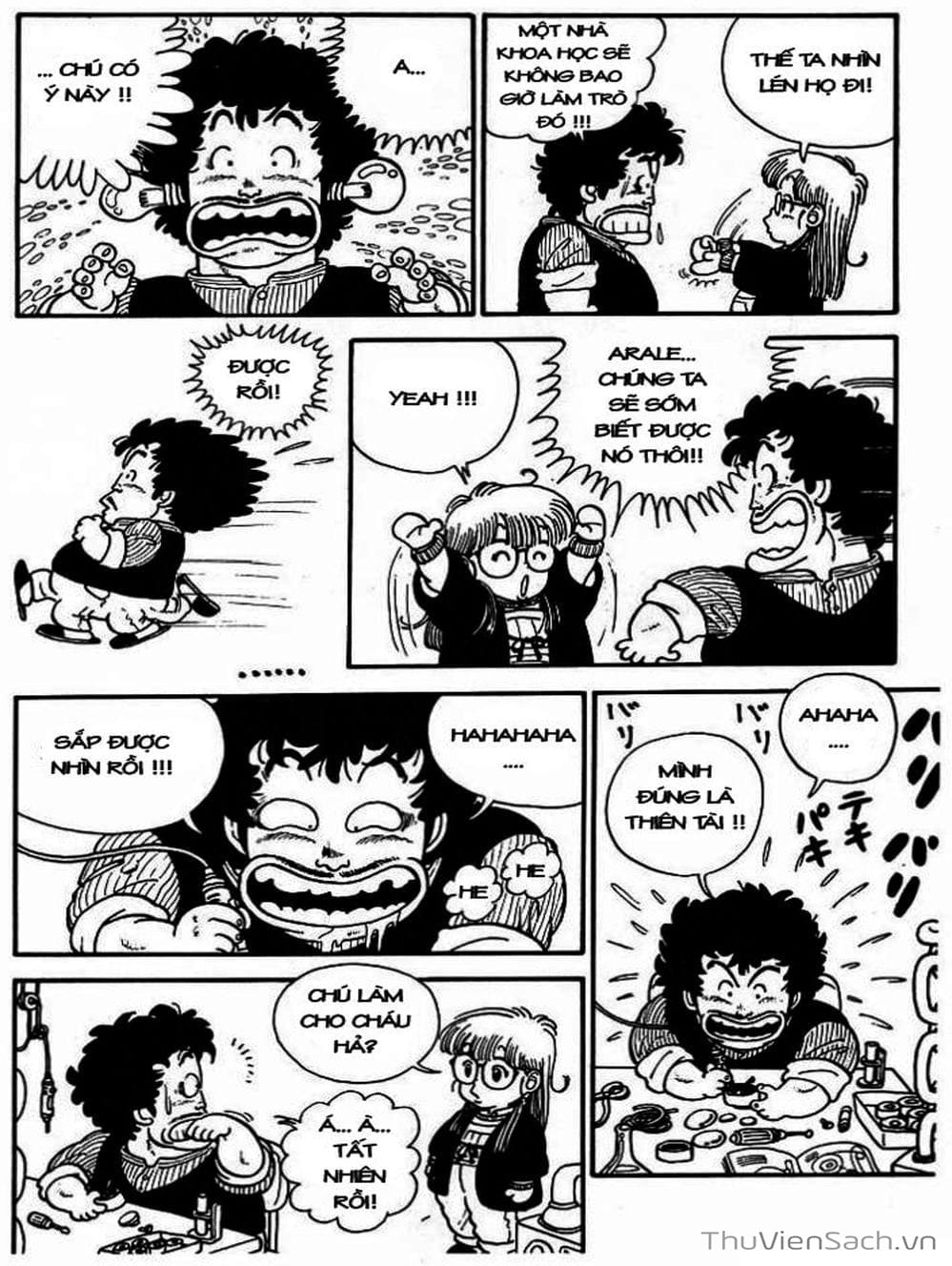 Truyện Tranh Tiến Sĩ Slump - Dr. Slump trang 35