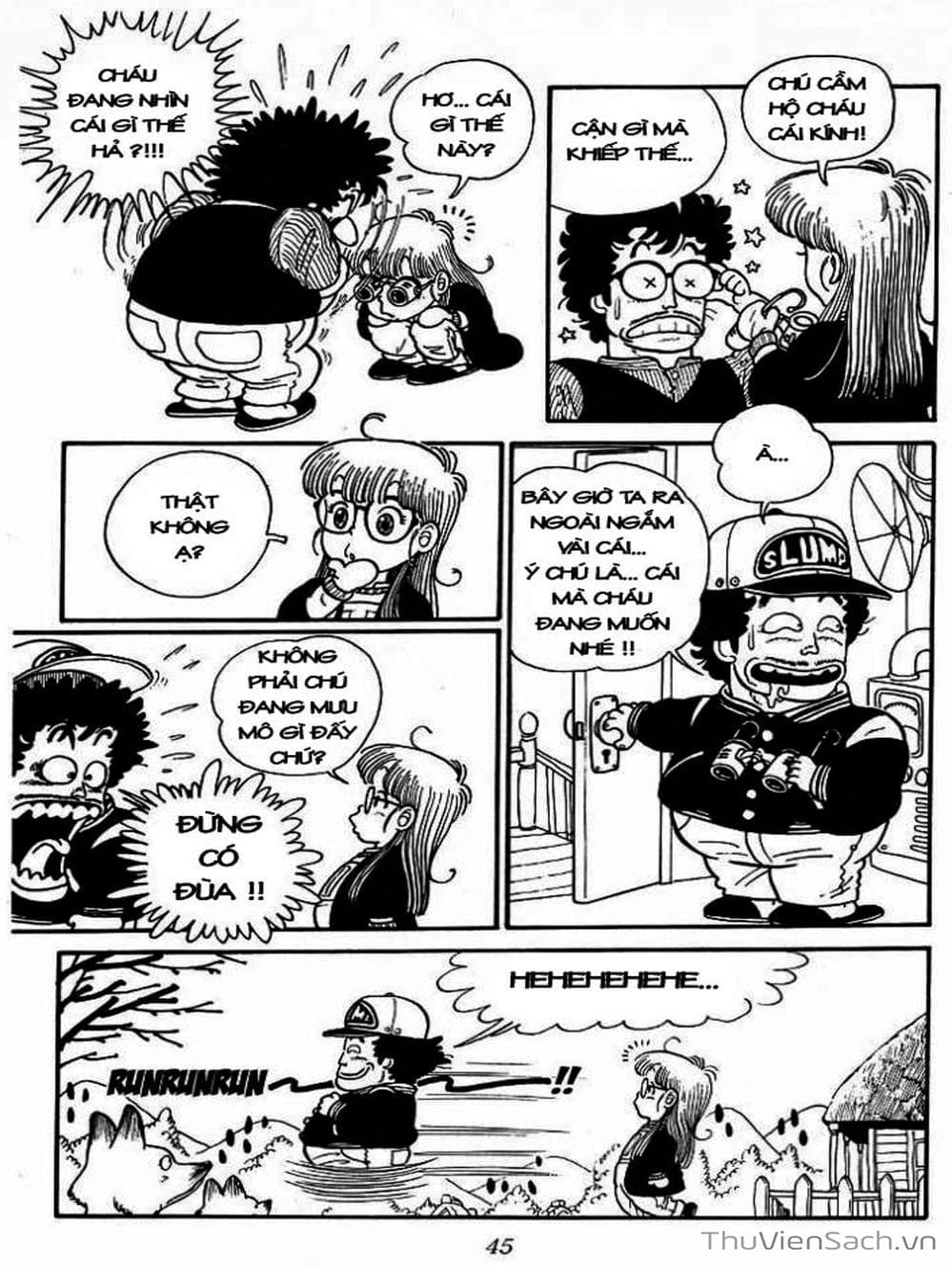 Truyện Tranh Tiến Sĩ Slump - Dr. Slump trang 4