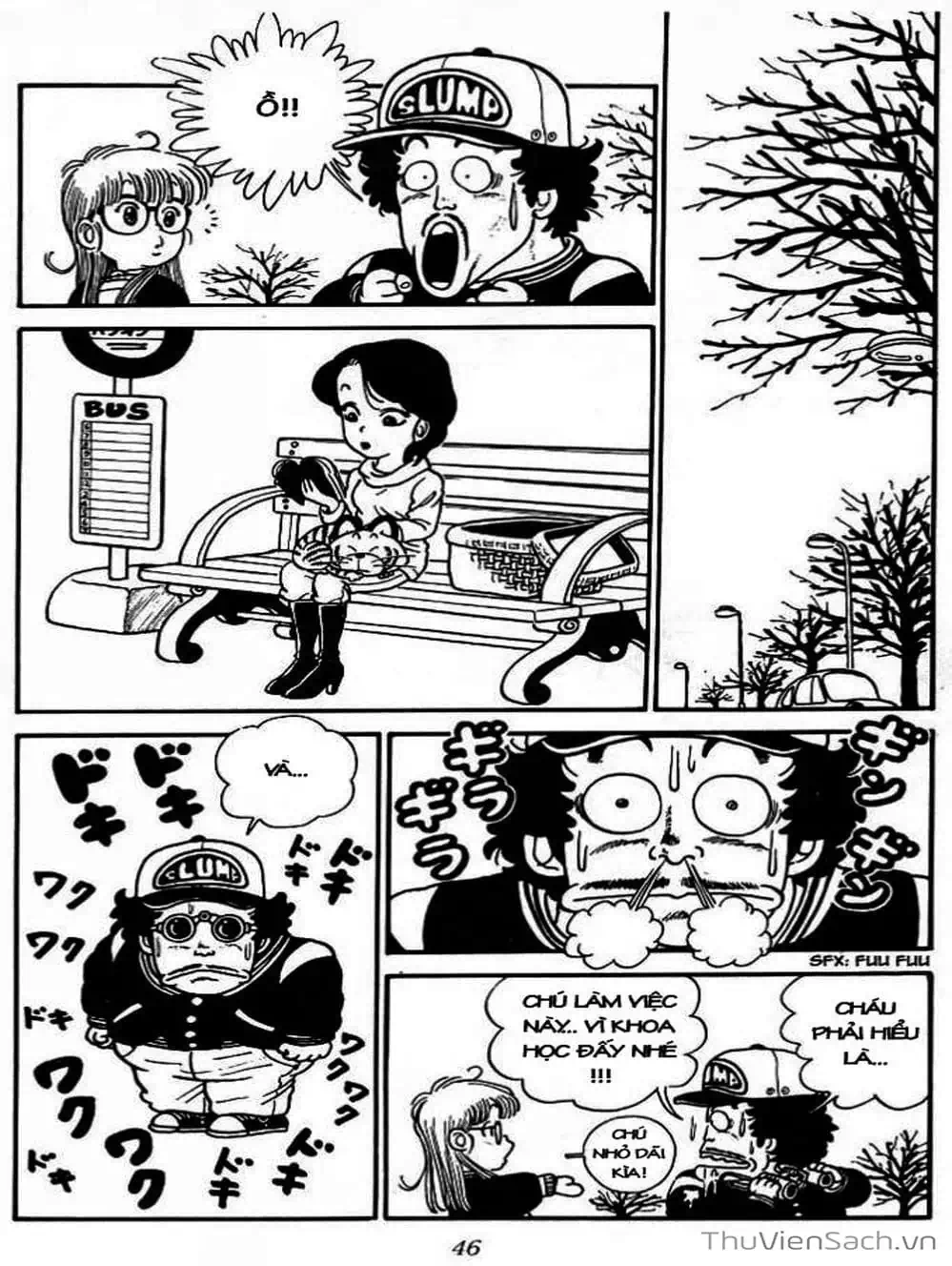 Truyện Tranh Tiến Sĩ Slump - Dr. Slump trang 4